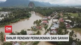 VIDEO: Banjir Rendam 6 Kecamatan di Sumbar