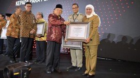 Anies Raih Penghargaan Kepala Daerah Bebas Korupsi