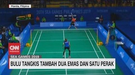 VIDEO: Bulutangkis Tambah 2 Emas dan 1 Perak