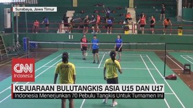 VIDEO: Persiapan Kejuaraan Bulutangkis Asia U15 dan U17