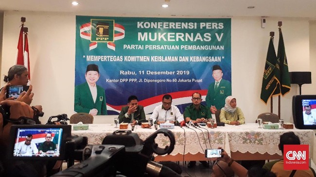 PPP menyampaikan ada opsi Muktamar dipercepat atau tetap digelar sesuai jadwal pada 2021.