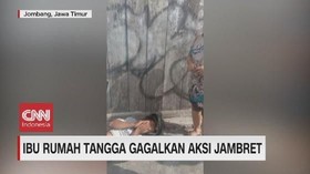 VIDEO: Emak-emak Gagalkan Aksi Jambret