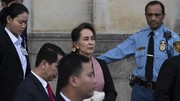 Tiga Ledakan Sambut Kedatangan Suu Kyi di Rakhine