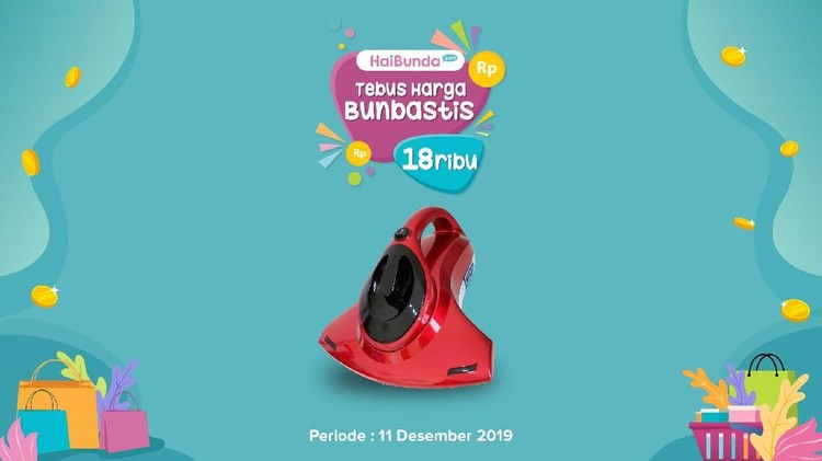 Tebus Kurumi Vacuum Cleaner cuma seharga Rp18 ribu. Siapa mau?