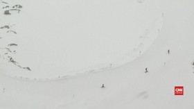 VIDEO: Pemindahan Gletser Perluas Area Ski di Austria