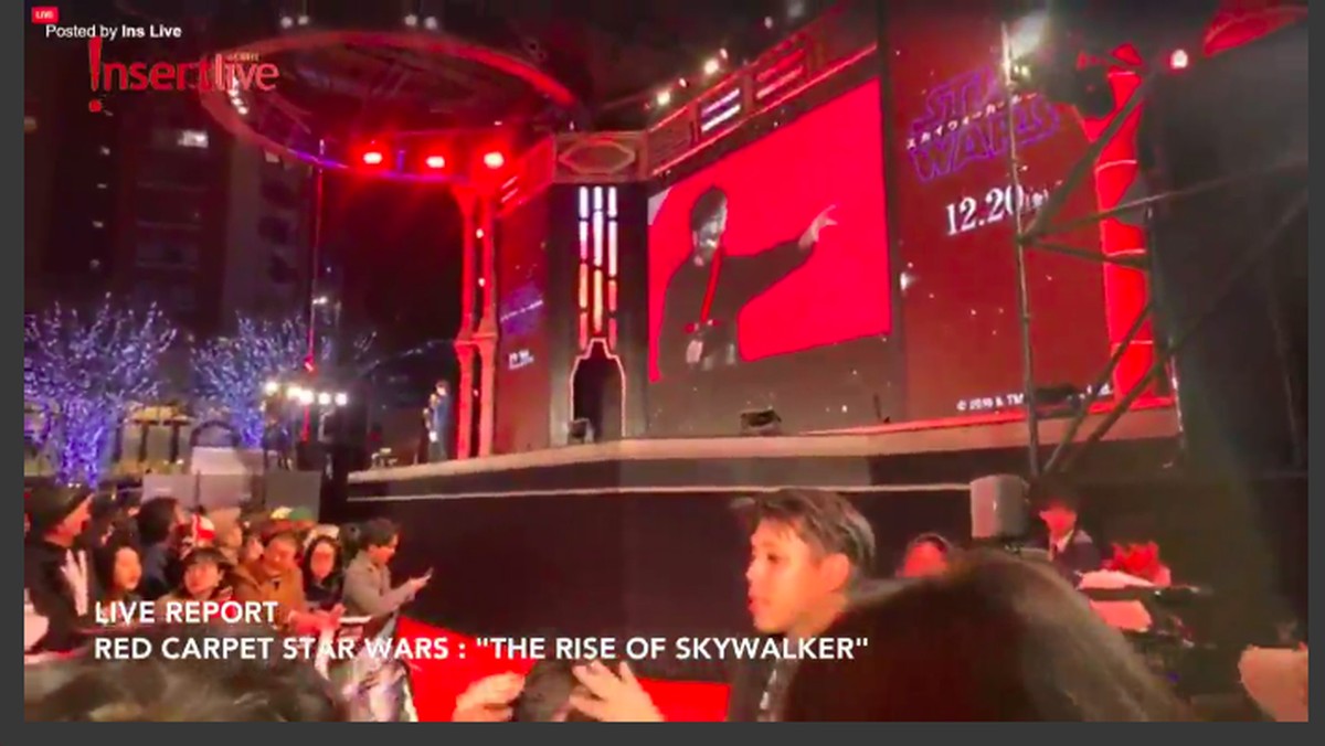 Ini keseruan red carpet Star Wars&colon; The Rise of Skywalker&comma; di Hotel Ritz Carlton&comma; Tokyo&comma; Jepang&comma; Rabu &lpar;11&sol;12&rpar;&period;