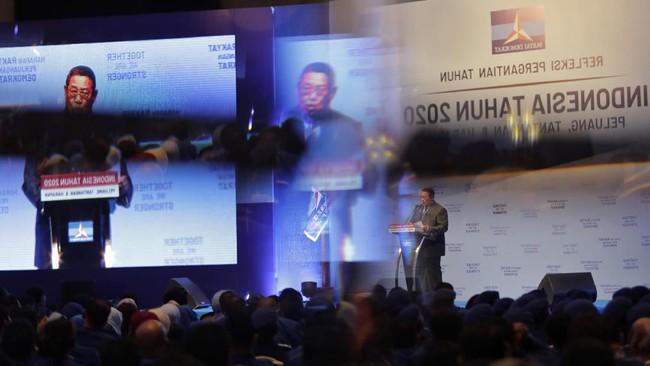 SBY berharap belanja APBN yang dilakukan pemerintahan Jokowi bisa mendorong pertumbuhan ekonomi.