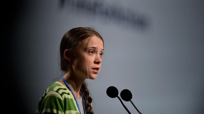 Aktivis Greta Thunberg asal Swedia ditetapkan sebagai Person of the Year 2019 oleh majalah Time. Gadis itu berusia 16 tahun.