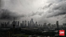 Jabodetabek Diperkirakan Dominan Berawan Seharian