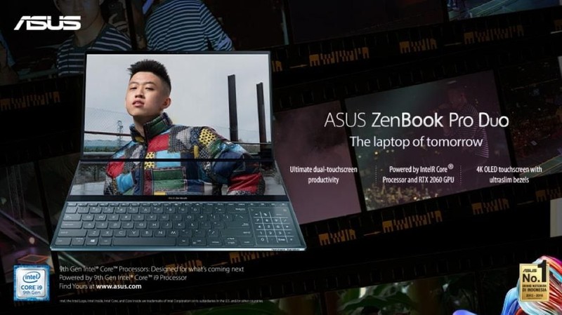 ASUS hari ini, Rabu (11/12/2019) memperkenalkan jajaran laptop ZenBook terbaru di acara bertajuk 'The Laptop of Tomorrow'.