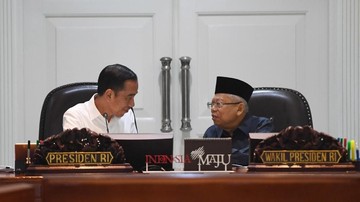 Tak Menonjol, Ma'ruf Berdalih Enggan Ada Matahari Kembar