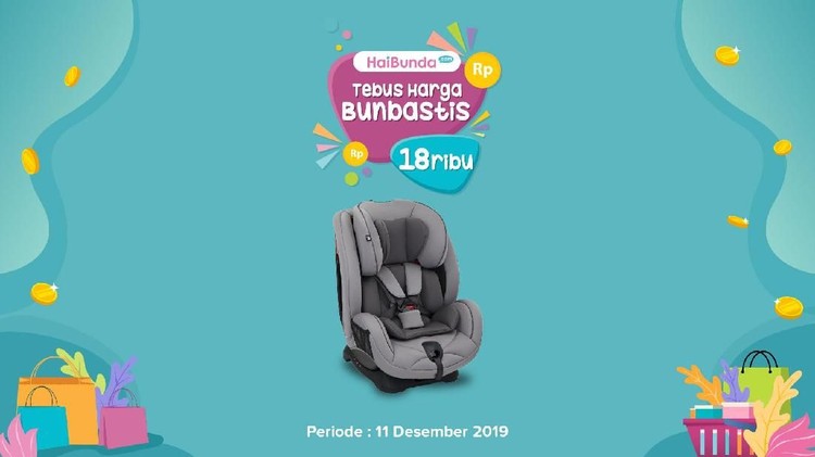 Tebus Car Seat cuma seharga Rp18 ribu. Siapa mau?