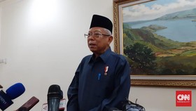 Ma'ruf Amin Tunggu Penjelasan DPR soal RUU Perlindungan Ulama