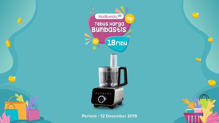 Tebus Food Processor cuma seharga Rp18 ribu. Siapa mau?