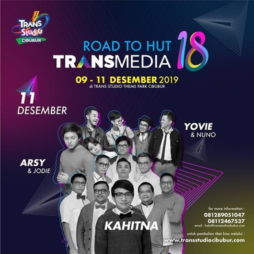 Hari Ini Ada Kahitna dan Yovie & Nuno di Trans Studio Cibubur