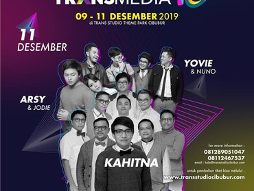 Hari Ini Ada Kahitna dan Yovie & Nuno di Trans Studio Cibubur
