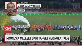 VIDEO: Indonesia Meleset Dari Target Peringkat ke-2