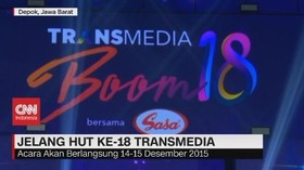 VIDEO: Mengintip Persiapan HUT Ke-18 Transmedia