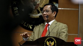 Mahfud Sebut Penetapan Tersangka Plate Sempat Ditunda Kejagung