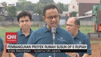 img-title VIDEO: Anies Groundbreaking Rumah DP 0 Rupiah Cilangkap