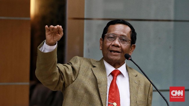 Mahfud MD menyatakan pemerintah menggugurkan niat bertemu Rizieq Shihab karena ada syarat pembebasan terpidana teroris.