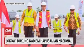 VIDEO: Jokowi Dukung Nadiem Hapus Ujian Nasional