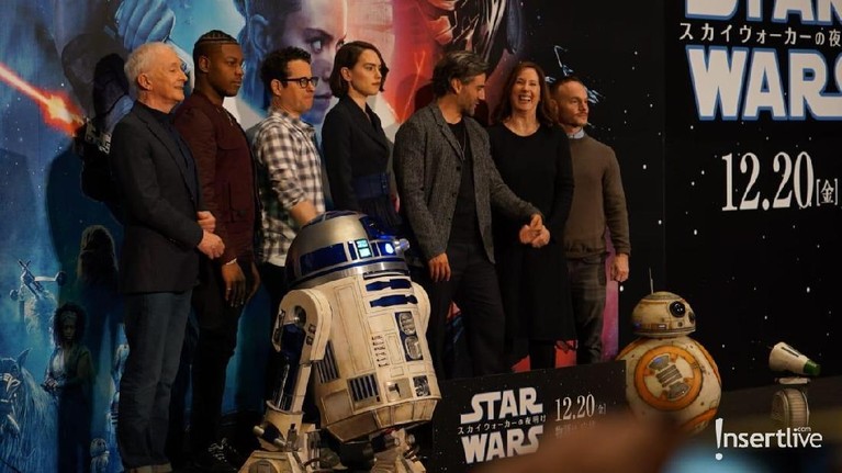 Eksklusif! Kemeriahan Konferensi Pers Star Wars: The Rise of Skywalker Konferensi pers film Star Wars: The Rise of Skywalker diselenggarakan di Jepang. Insertlive sajikan secara ekslusif kemeriahannya untuk Insertizen.