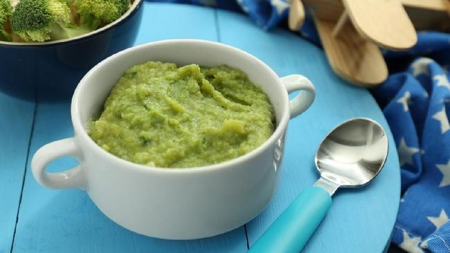 Resep MPASI Anak: Puree Brokoli, Kentang, dan Keju