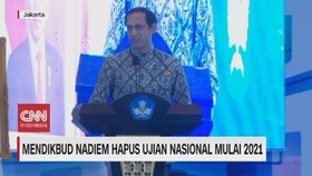 VIDEO: Mendikbud Nadiem Hapus Ujian Nasional Mulai 2021