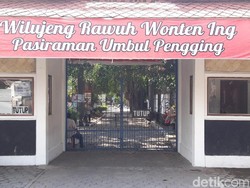 Suasana Wisata Air Umbul Pengging yang Kembali Dibuka