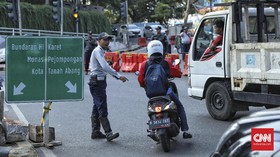 Dishub DKI dan Polisi Patroli Mudik Lokal Jelang Lebaran