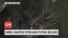 VIDEO: Umbul Manten Diterjang Puting Beliung