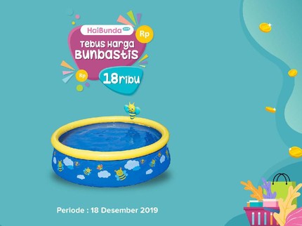 Cuma Bayar Rp18 Ribu Dapat Kolam Renang Anak, Bunda Mau?