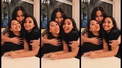 7 Potret Cantik Salma dan Salwa, Anak Kembar Titi DJ