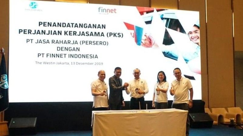 PT Jasa Raharja (Persero) menjalin kerja sama dengan PT Finnet Indonesia untuk memperluas fitur aplikasi JRku dengan penyediaan layanan penerimaan multibiller