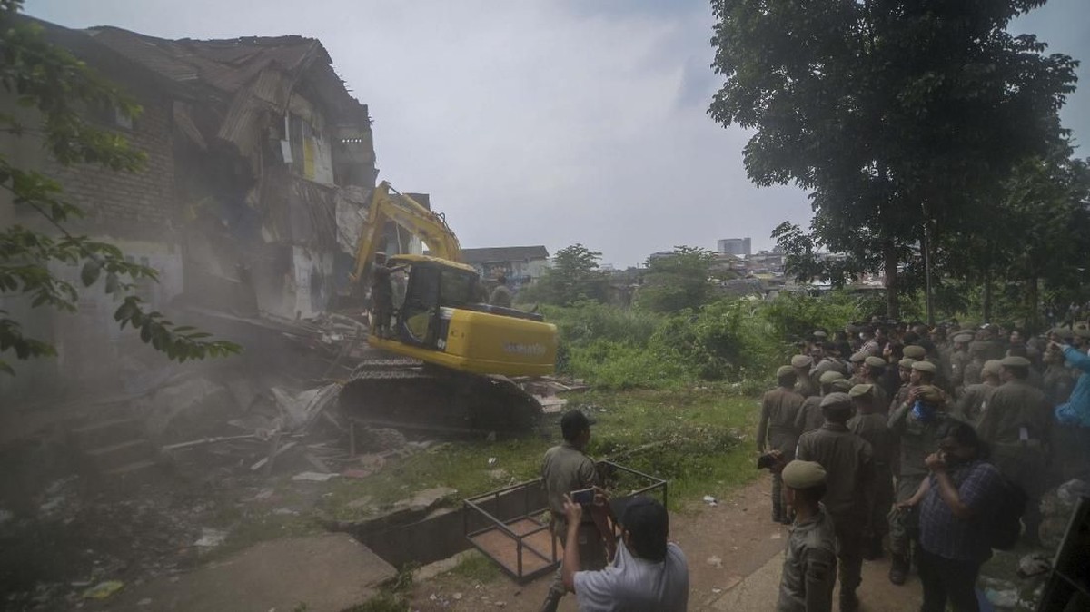 FOTO : Mimpi Rumah Deret Bandung Korbankan Warga Tamansari