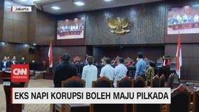 VIDEO: MK Putuskan Eks Napi Korupsi Boleh Maju Pilkada