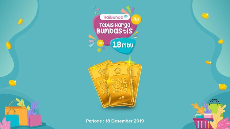 Tebus logam mulia cuma seharga Rp18 ribu. Siapa mau?