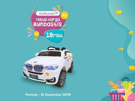 Cuma Bayar Rp18 Ribu Dapat Mobil Mainan Besar, Bunda Mau?