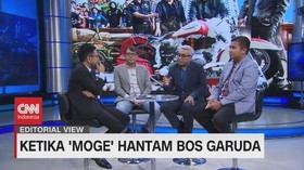 VIDEO: Ketika 'Moge' Hantam Bos Garuda