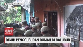 VIDEO: Ricuh Penggusuran Rumah di Balubur