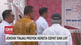 VIDEO: Jokowi Tinjau Proyek LRT & Kereta Cepat