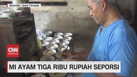 VIDEO: Hemat di kantong, Ada Mi Ayam Cuma Rp.3.000/Porsi