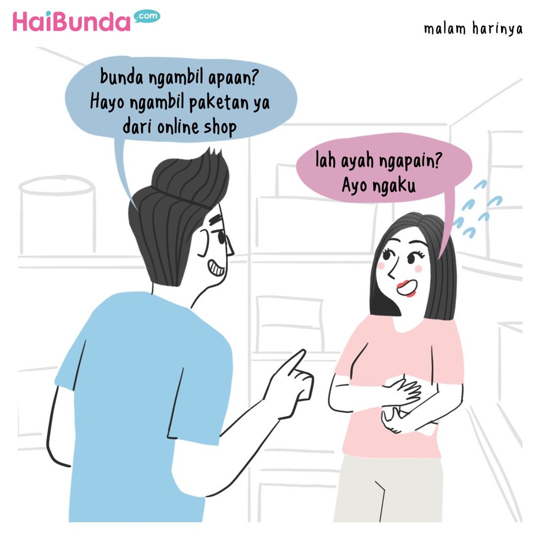 Ini yang dilakukan Bunda, Ayah, dan Kakak di Hari Belanja Online Nasional (Harbolnas). Kalau Bunda dan keluarga ngapain? Beli apa aja nih?