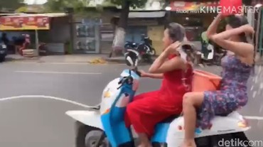 img-title Viral 2 Wanita Keramas di Motor Ternyata Gara-gara Hal Sepele