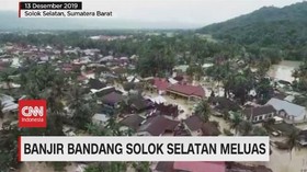 VIDEO: Banjir Bandang Solok Selatan Meluas, 1 Balita Tewas