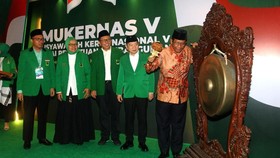 Mukernas PPP Minta Jokowi Jaga Hubungan dengan Ormas Islam