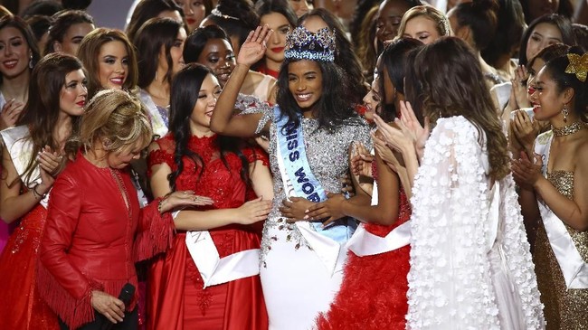 FOTO: Toni-Ann Singh Raih Mahkota Miss World 2019