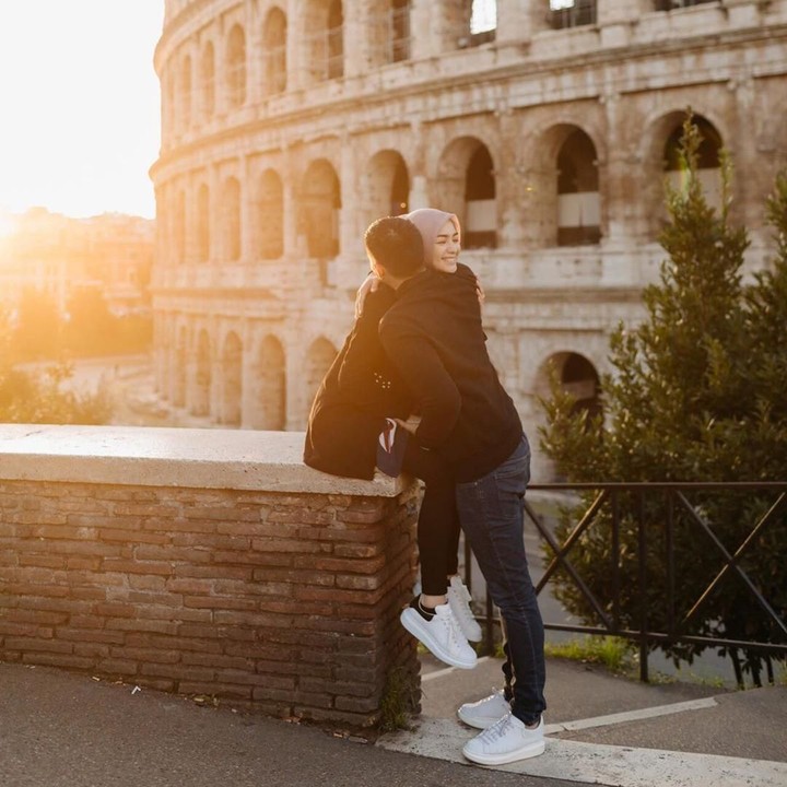 Citra dan Rezky juga selalu mengumbar kemesraan, Bun. (Foto: Instagram @citraciki)