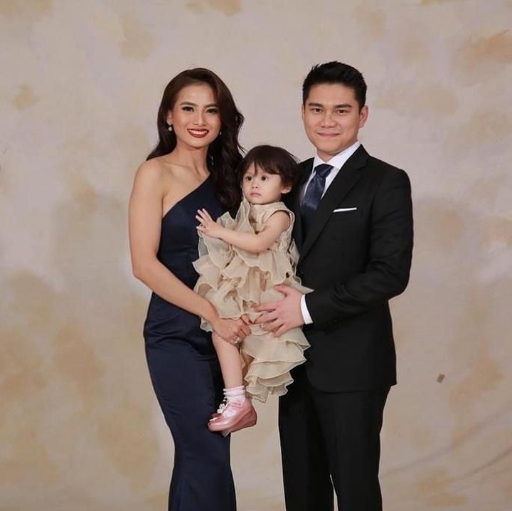 <p>Dari pernikahannya dengan Vicky Kharisma, Acha Septriasa dikaruniai putri bernama Bridgia Kalina Kharisma. (Foto: Instagram @septriasaacha)</p>